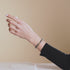 Neon Black | .925 Sterling Silver | Firework Glass Bracelet